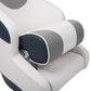 Bucket Seat w/ Bolster, White/ Gray/ Navy