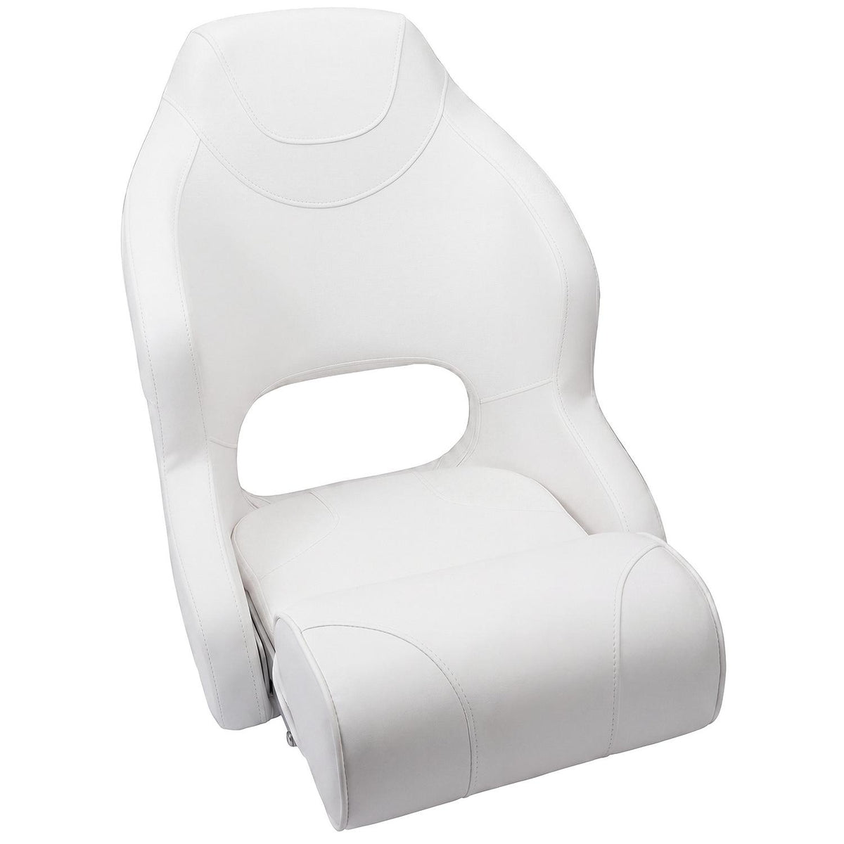 Bucket Seat w/ Bolster, White