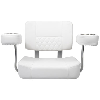 Deluxe Offshore Helm Chair, White