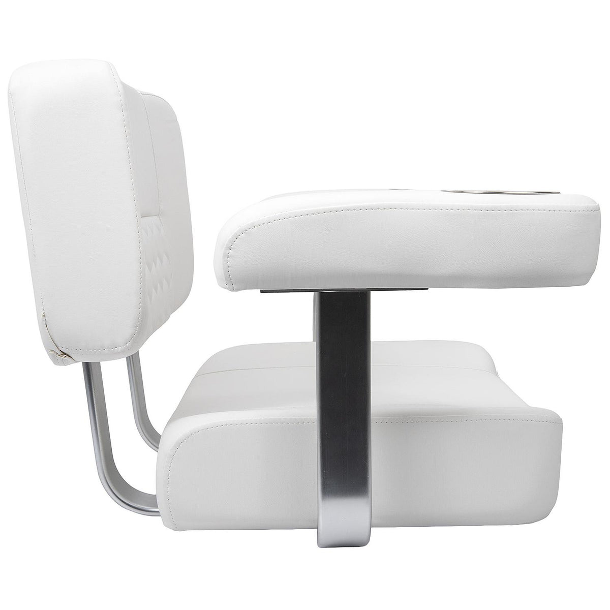 Deluxe Offshore Helm Chair, White