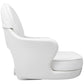 Standard Pilot Chairw/ Armrests, White
