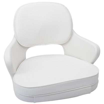 Standard Pilot Chairw/ Armrests, White