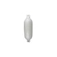 Twin Eye Ribbed Fender, White, 5.5in x 20in