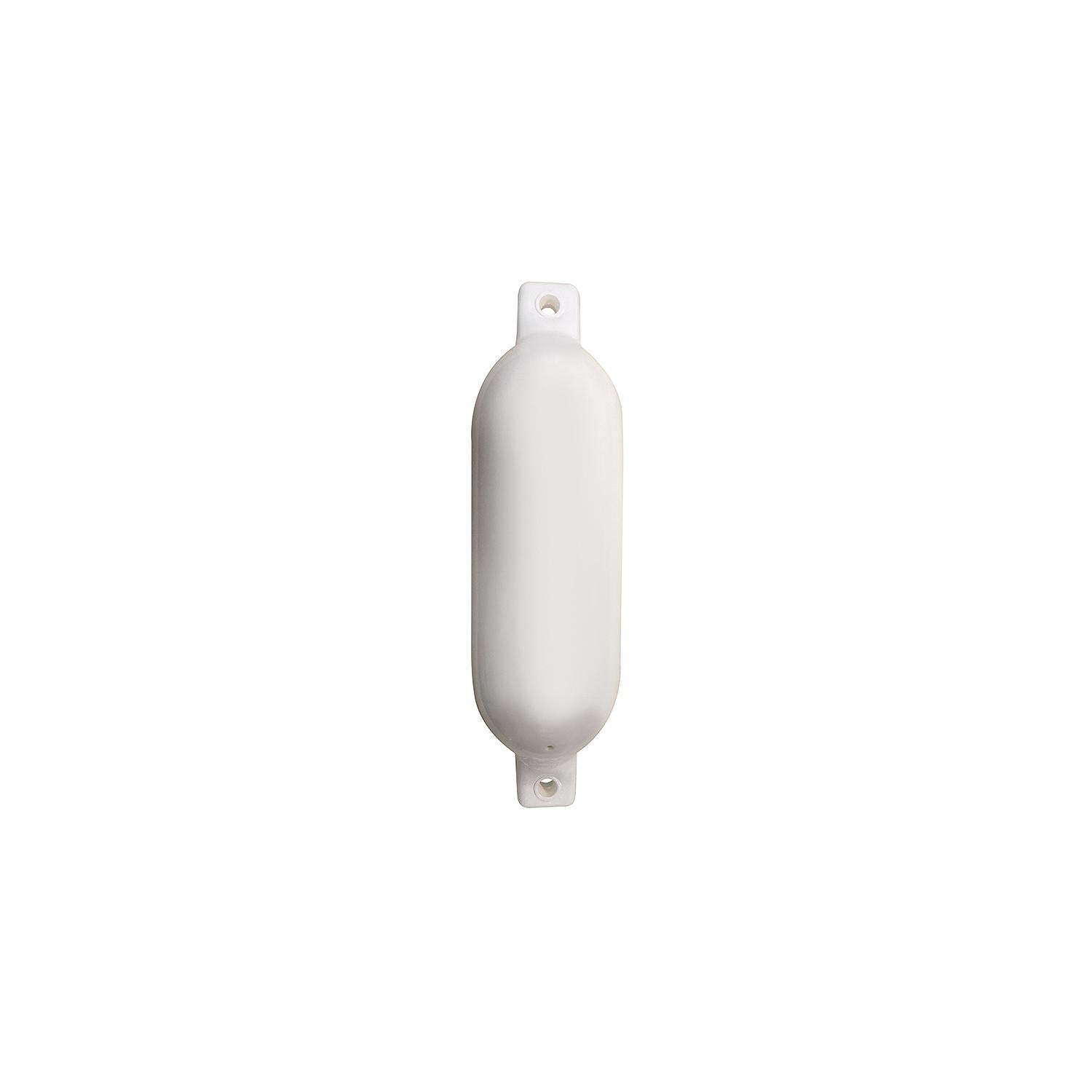 Twin Eye Smooth Fender, White, 8.5in x 27in