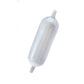 Twin Eye Ribbed Fender, White, 5.5in x 20in