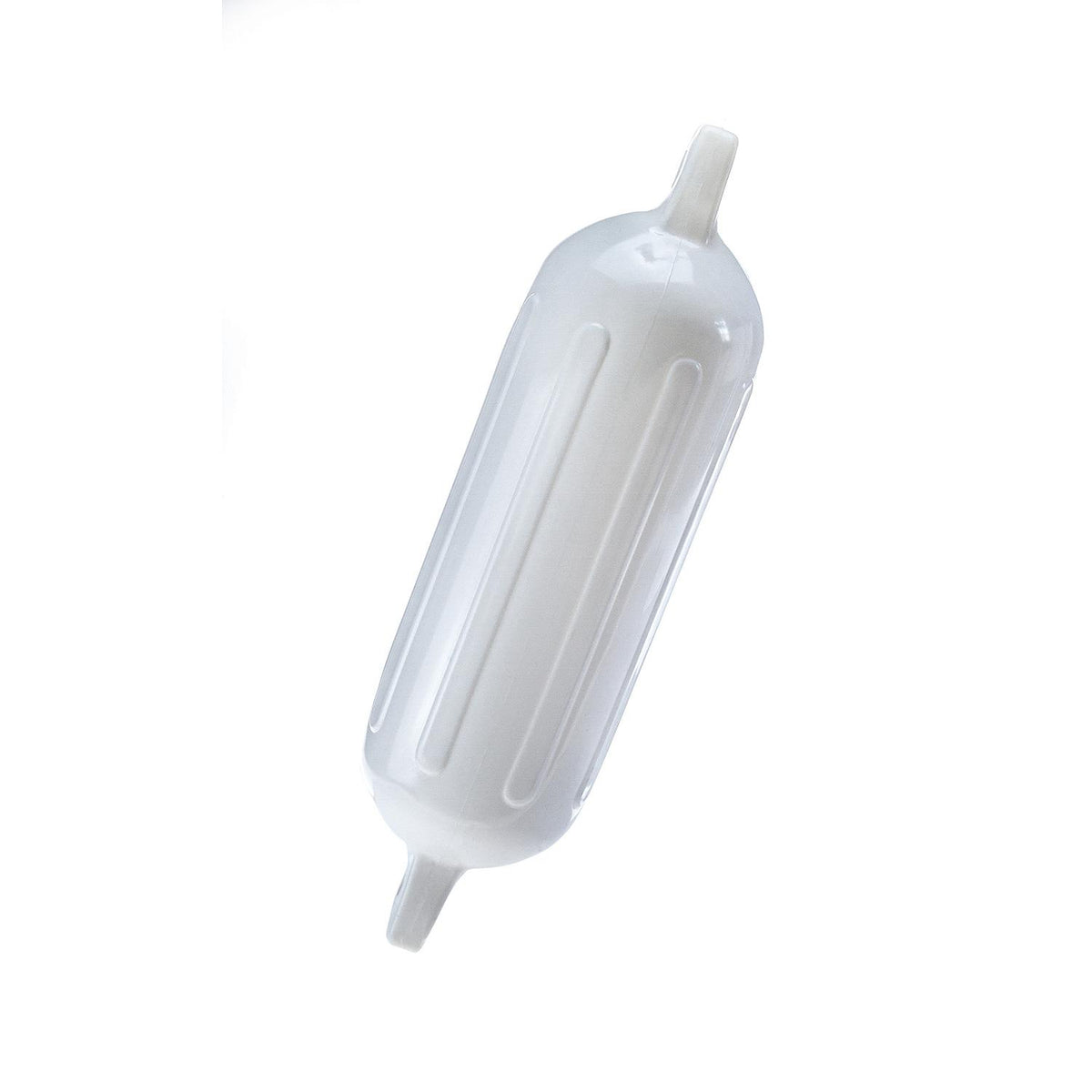 Twin Eye Ribbed Fender, White, 5.5in x 20in
