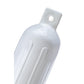 Twin Eye Ribbed Fender, White, 5.5in x 20in