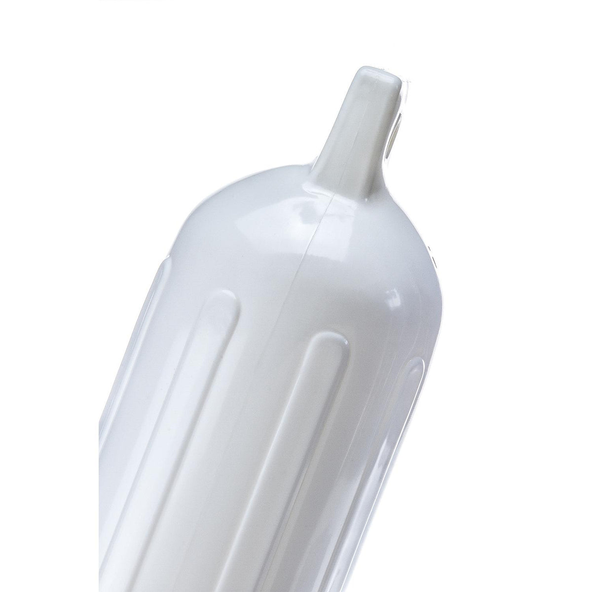 Twin Eye Ribbed Fender, White, 5.5in x 20in