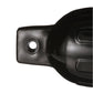 Twin Eye Ribbed Fender, Black, 4.5 x 16in
