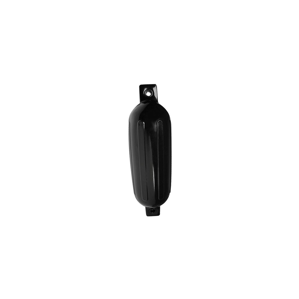 Twin Eye Ribbed Fender, Black, 8.5in x 27in