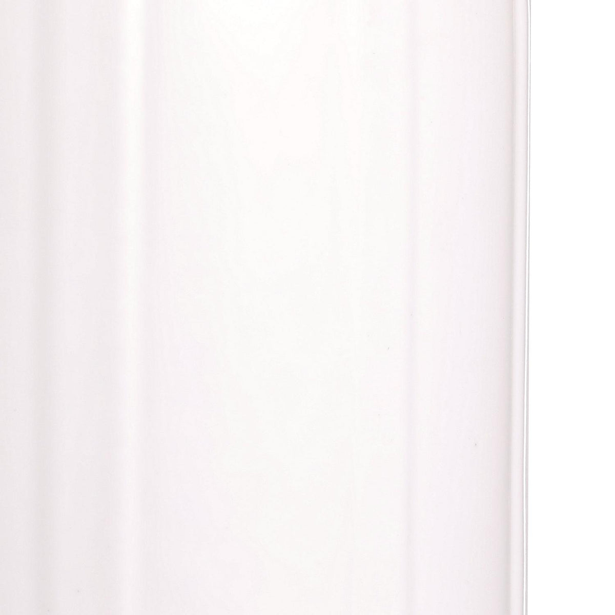Center Hole Ribbed Fender, White, 8in x 20in