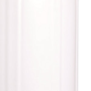 Center Hole Ribbed Fender, White, 8in x 20in