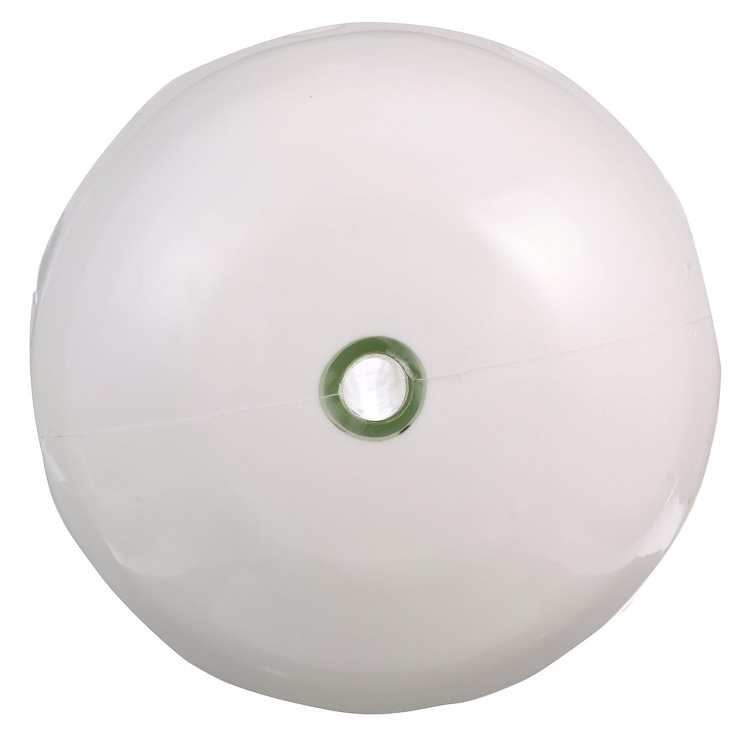 Center Hole Ribbed Fender, White, 8in x 20in