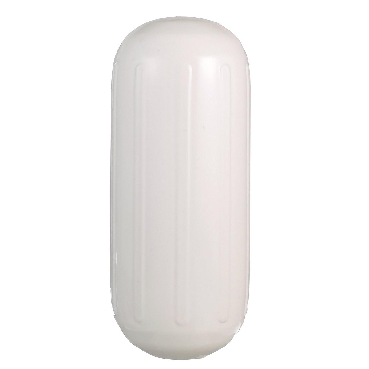 Center Hole Ribbed Fender, White, 8in x 20in