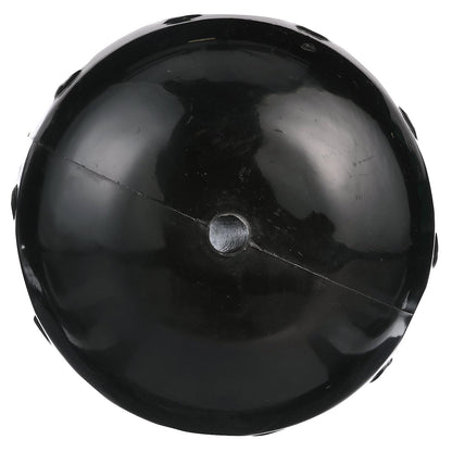 Center Hole Ribbed Fender, Black, 8in x 20in