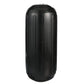 Center Hole Ribbed Fender, Black, 8in x 20in