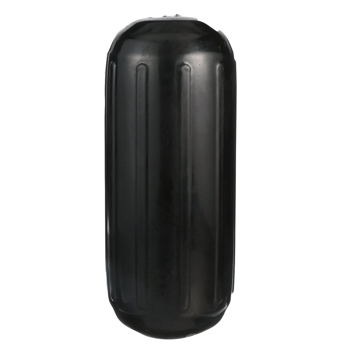 Center Hole Ribbed Fender, Black, 8in x 20in