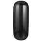 Center Hole Ribbed Fender, Black, 10in x 25in