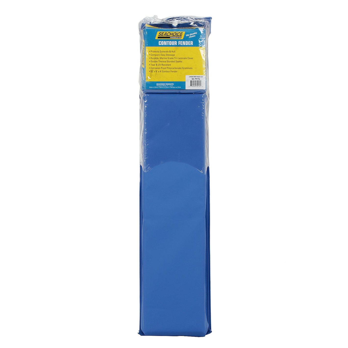 Contour Fender, Blue - 30in x 6in x 4in