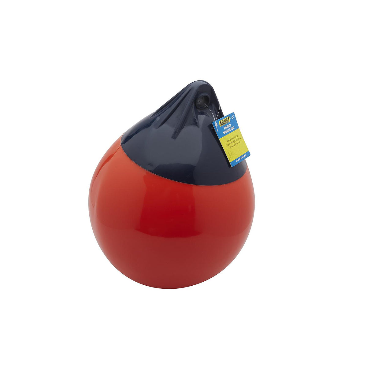 Commercial-Grade Mooring Buoy, 12in, Orange