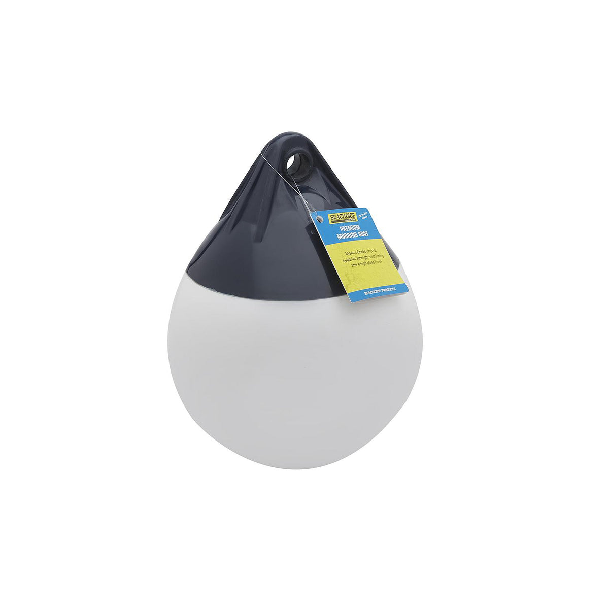 Commercial-Grade Mooring Buoy, 10in, White