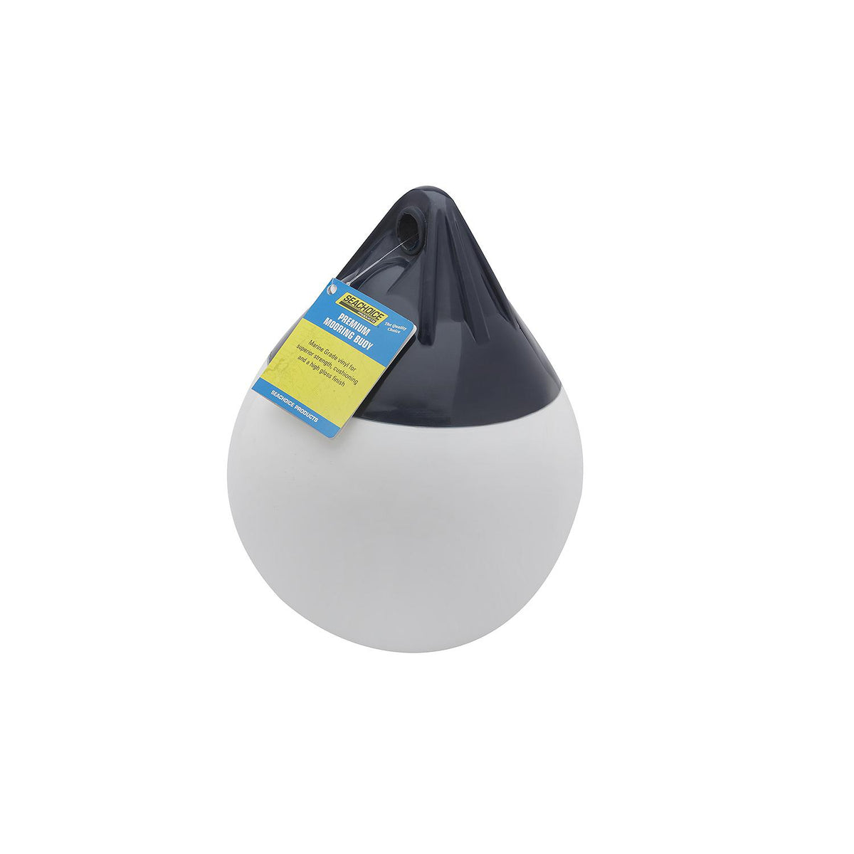 Commercial-Grade Mooring Buoy, 10in, White