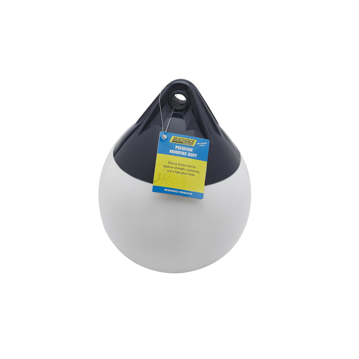Commercial-Grade Mooring Buoy, 10in, White