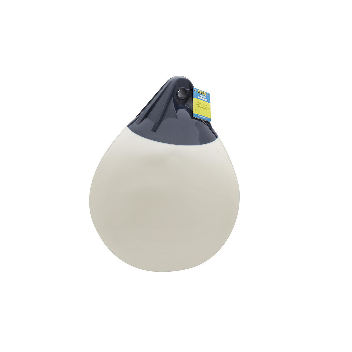 Commercial-Grade Mooring Buoy, 18in, White