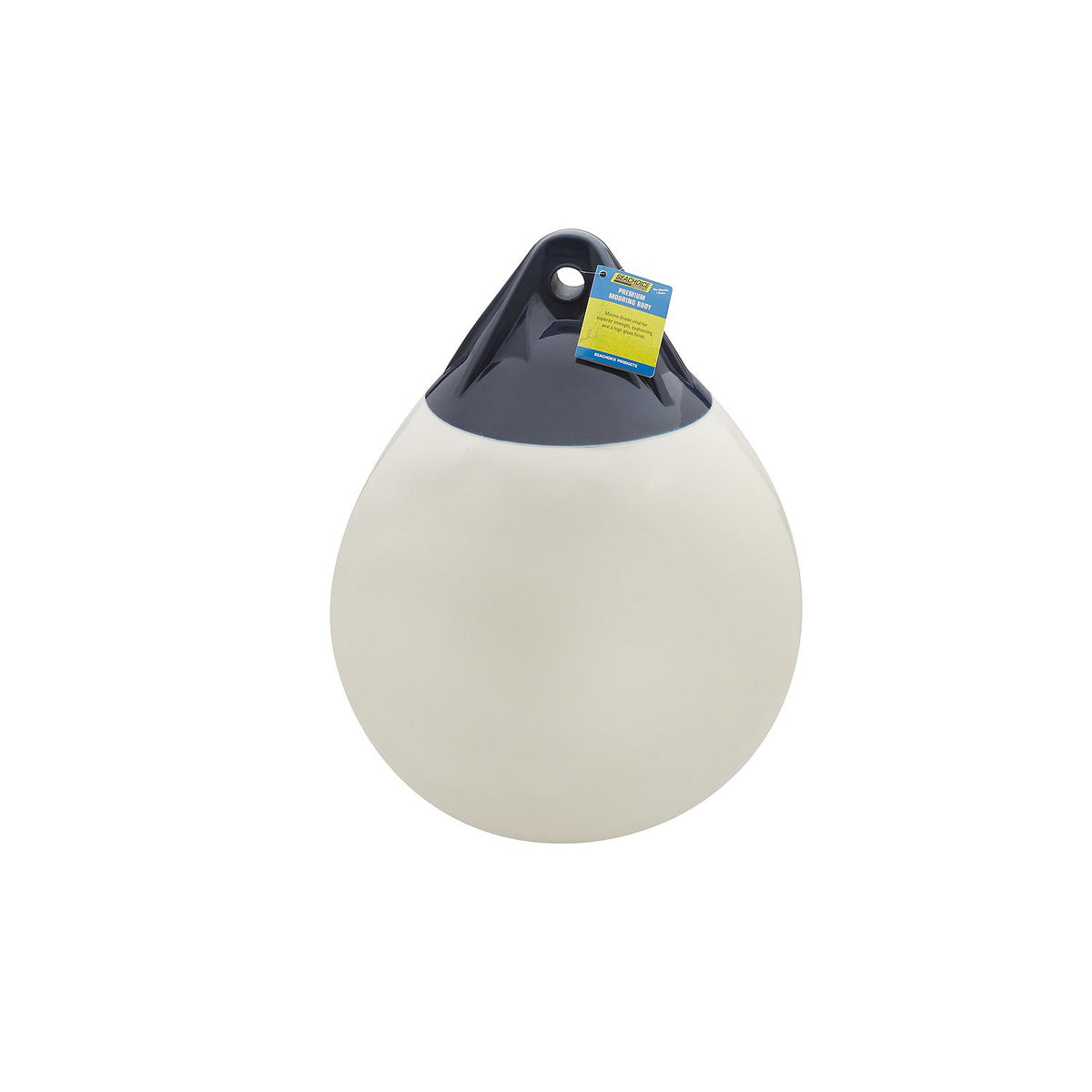 Commercial-Grade Mooring Buoy, 18in, White