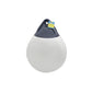 Commercial-Grade Mooring Buoy, 20in, White