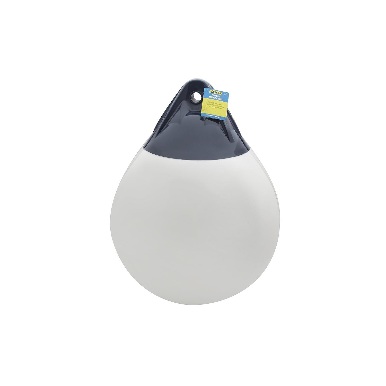 Commercial-Grade Mooring Buoy, 20in, White