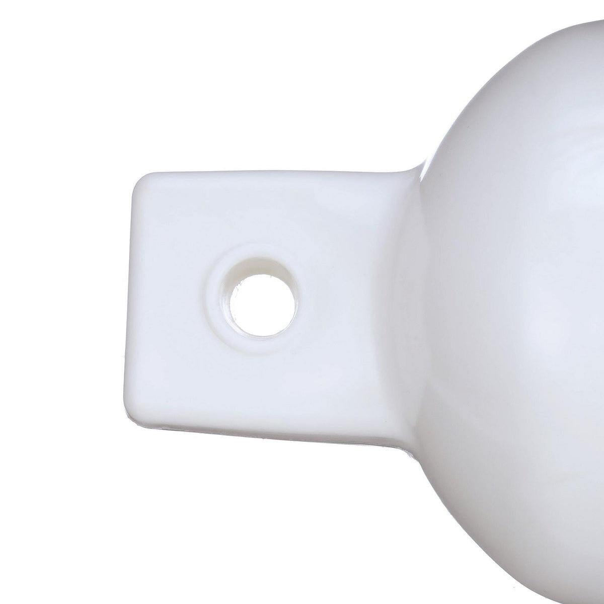 Twin Eye Ribbed Fender Kit, Includes (2) 5.5in x 20in White Fenders & (2) Lines