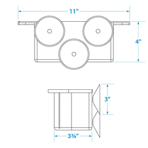 Cockpit Organizer - White