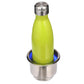 Stainless Steel Recessed Drink Holder w/ Blue LED Light, 4-1/4in