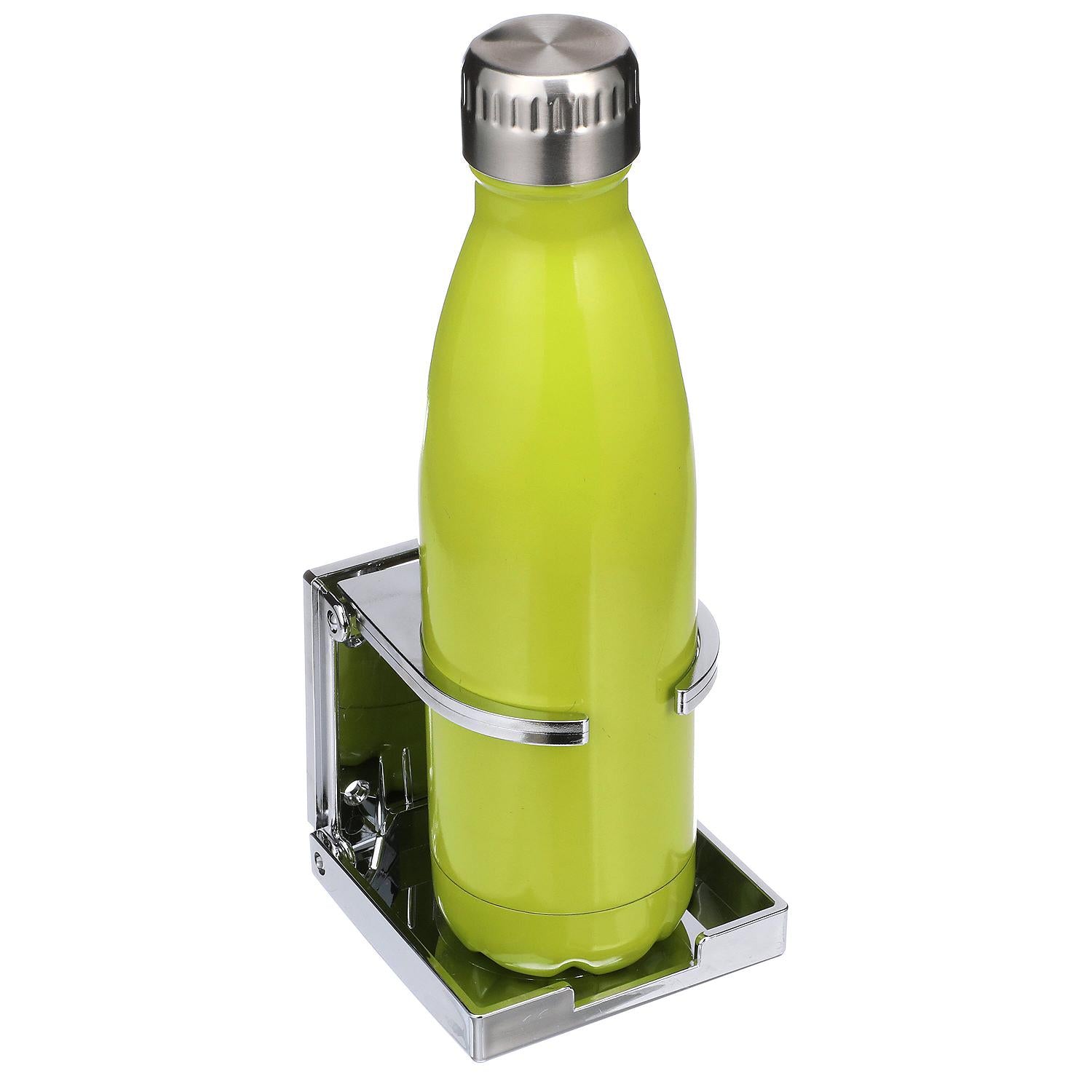 Chrome Plated Folding & Adjustable Drink Holder