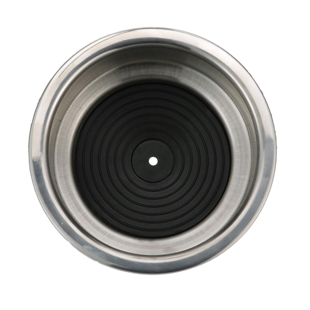 Stainless-Steel Drink Holder w/ 1/4in Drain, 4-5/16in