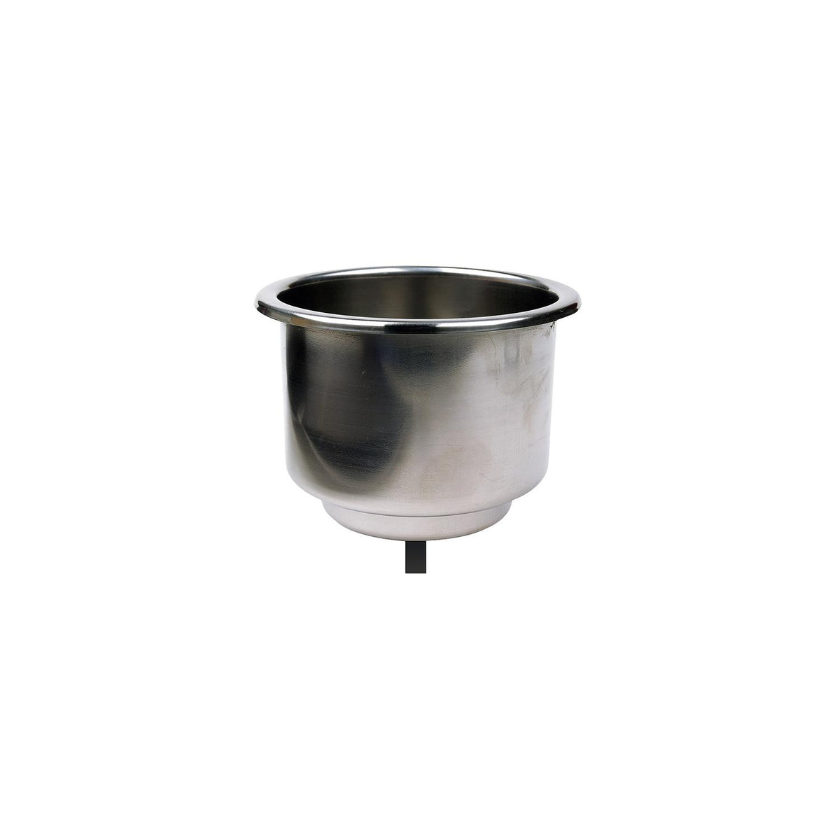 Stainless-Steel Drink Holder w/ 1/4in Drain, 4-5/16in