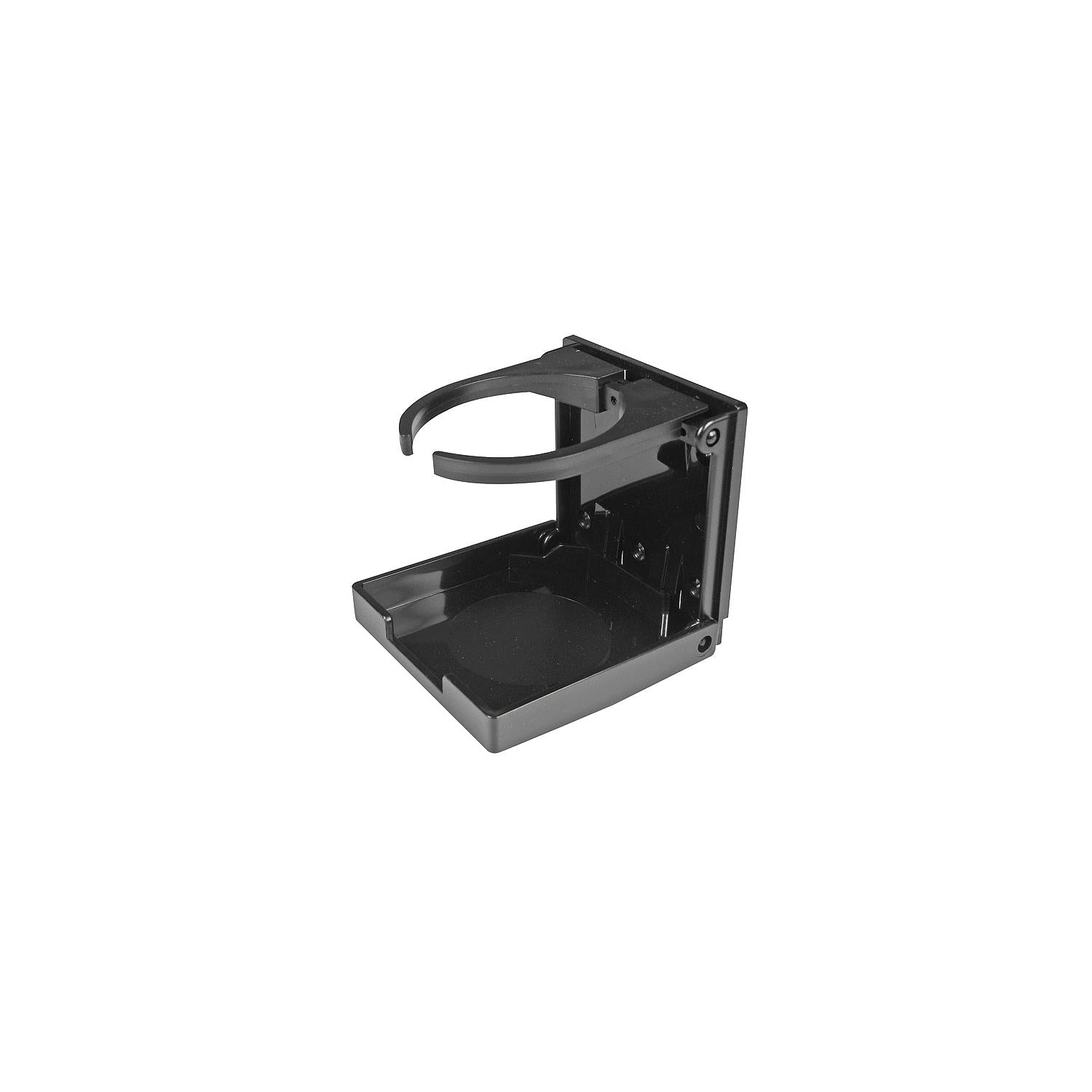 Folding & Adjustable Drink Holder - Black