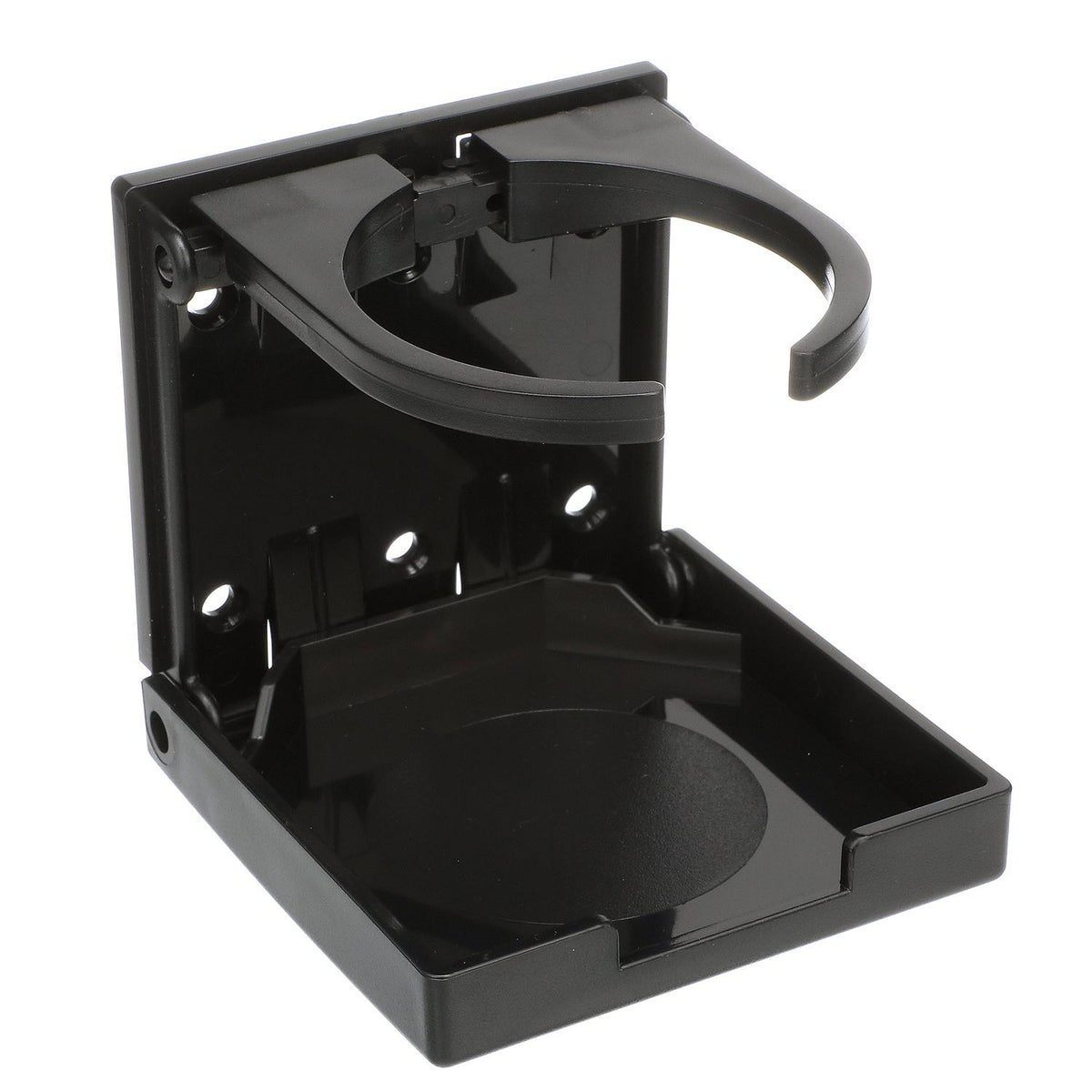 Folding & Adjustable Drink Holder - Black