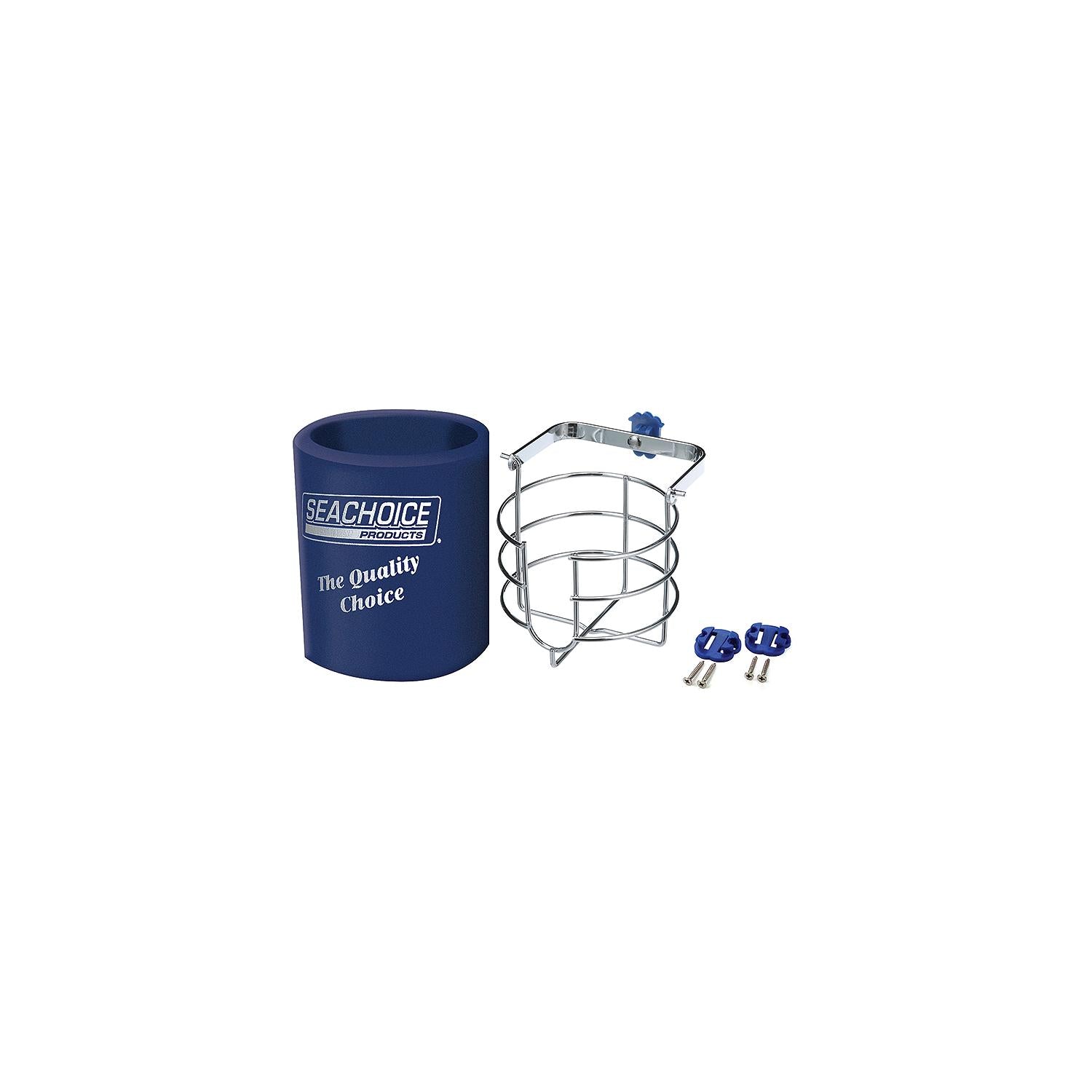Chrome Plated Brass Wire Drink Holder w/ Insulator
