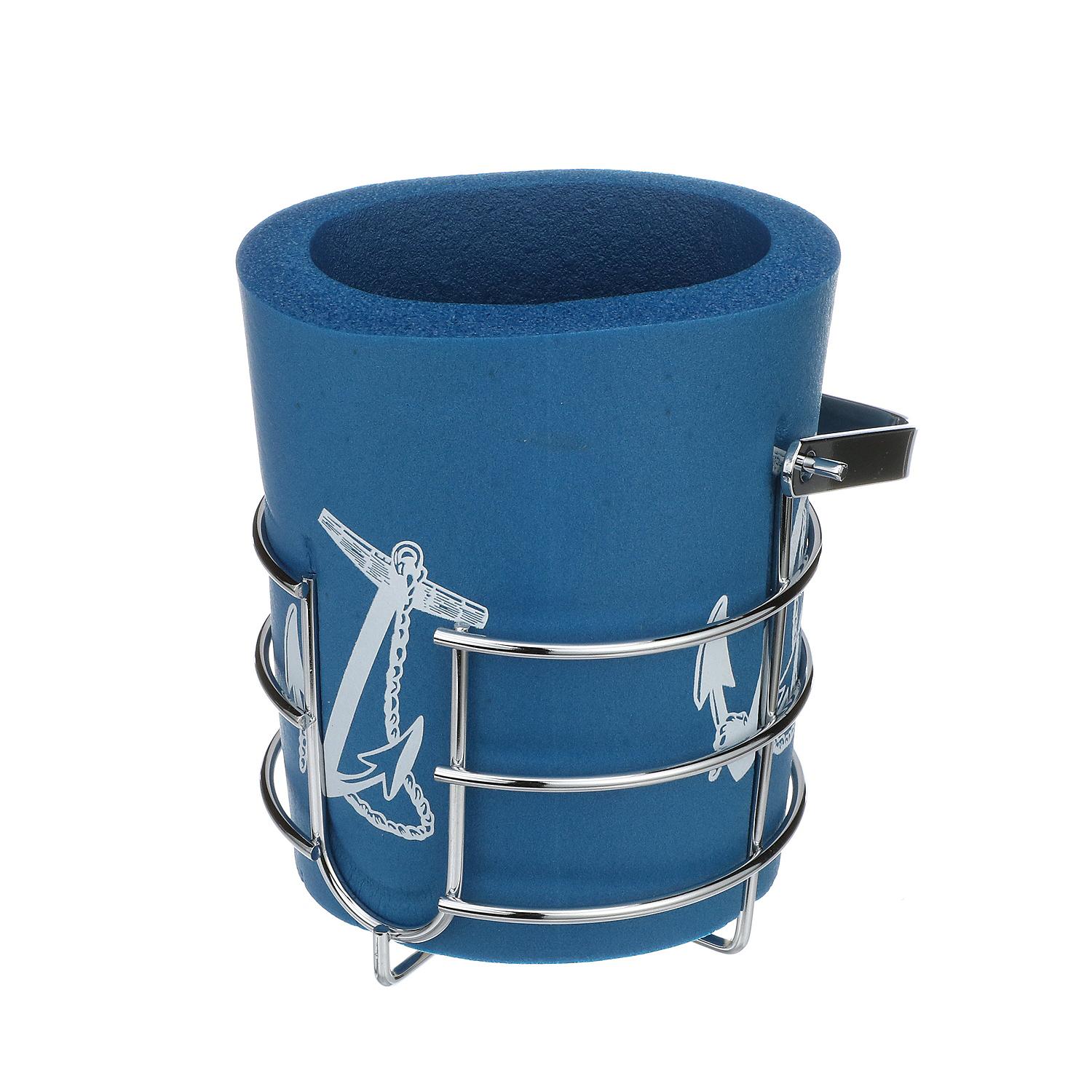 Chrome Plated Brass Wire Drink Holder w/ Insulator
