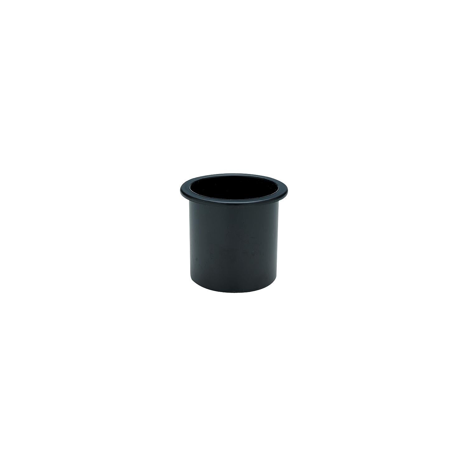 Drink Holder - White, Small Recessed, 2-11/16in