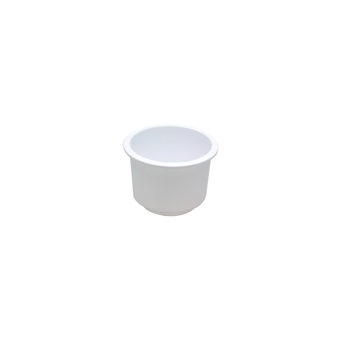 Drink Holder - Black, Large Recessed, 3-1/2in