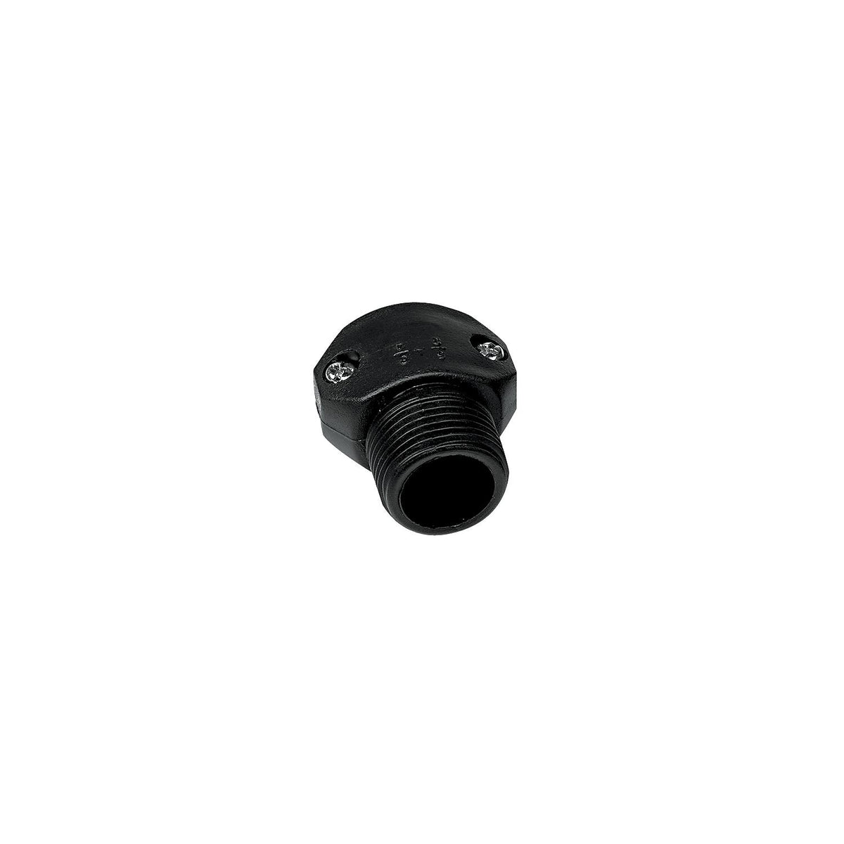 Nylon Female Hose Coupler, 5/8in to 3/4in