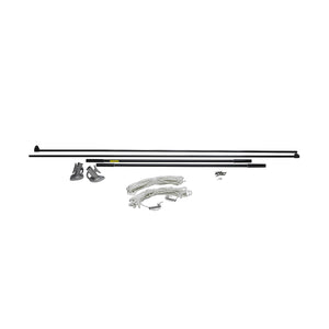 Mooring Whip - 1 Pair - Black, 12ft, 2/PK
