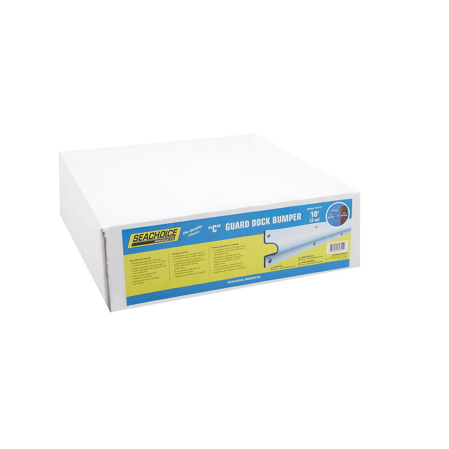 inCin Guard Profile - 10ft Roll, White