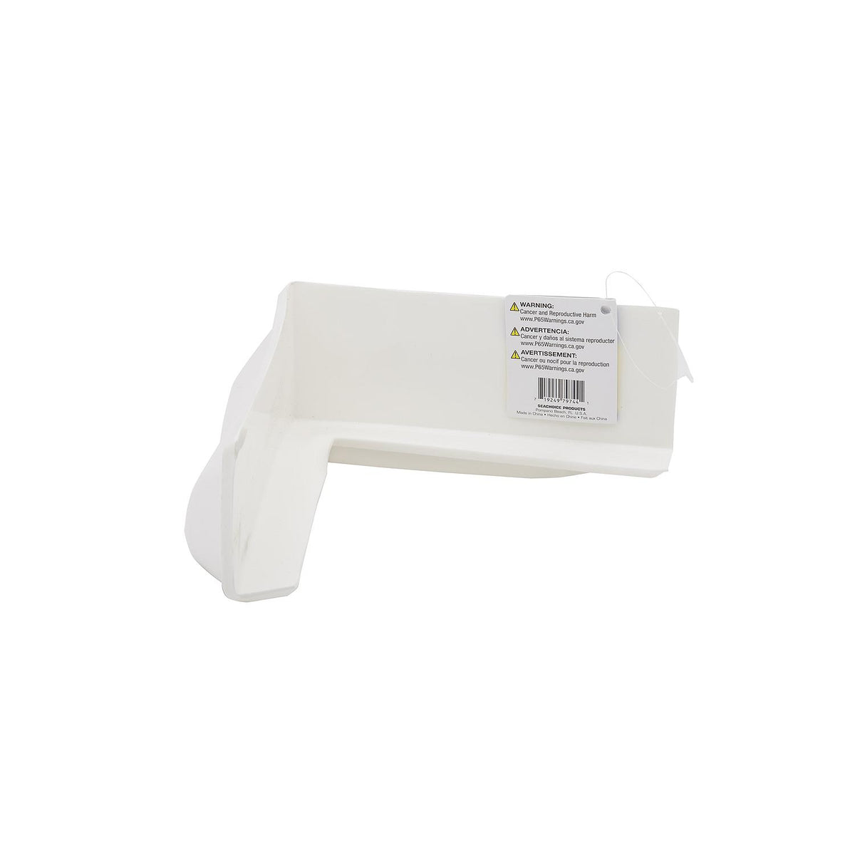 Dock Bumper Corner, 10in, White