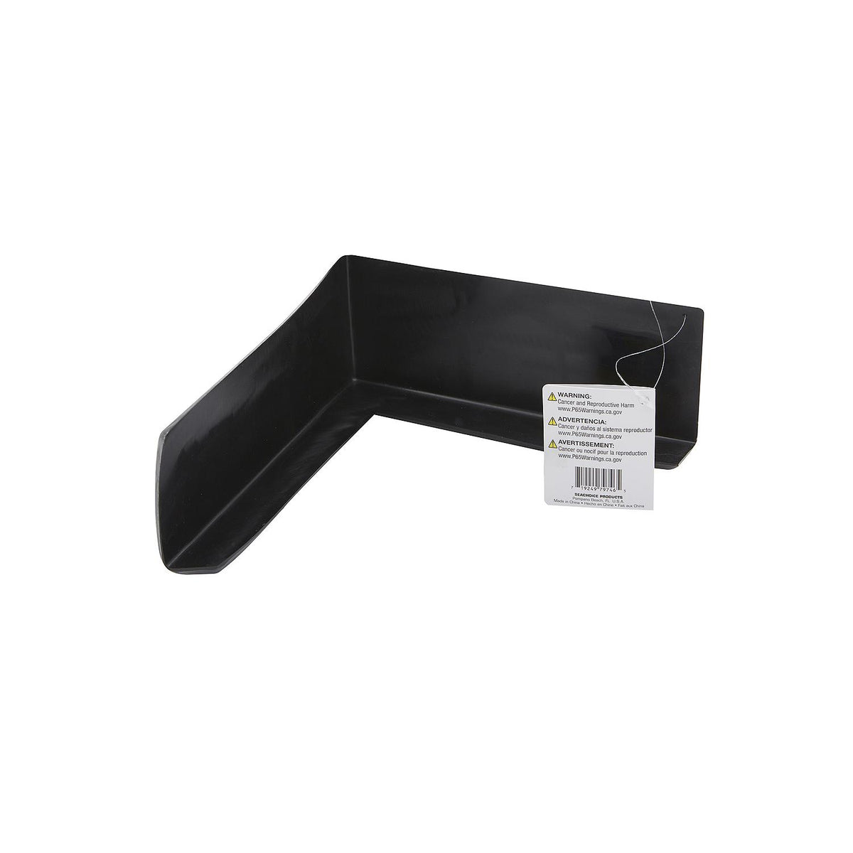 Dock Bumper Corner, 10in, Black