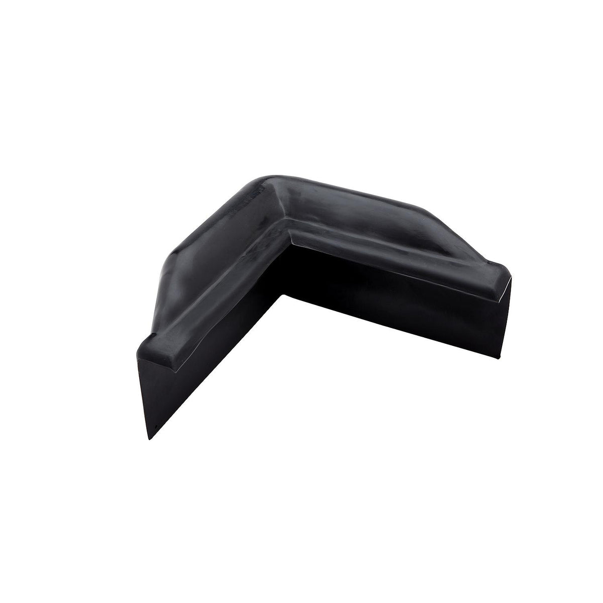 Dock Bumper Corner, 10in, Black