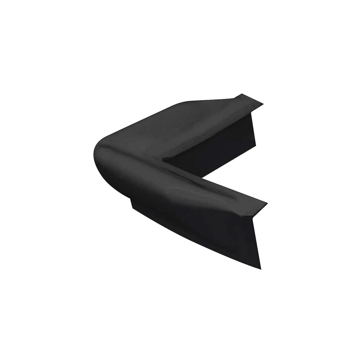 Dock Bumper Corner, 10in, Black